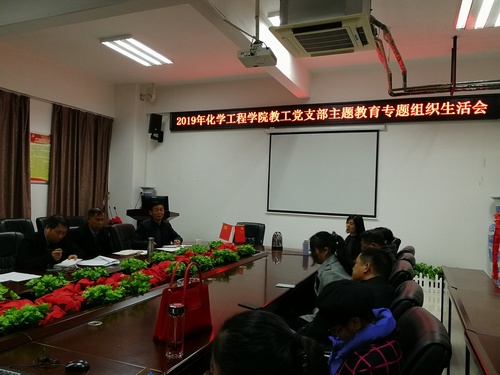 教工支部组织生活会2