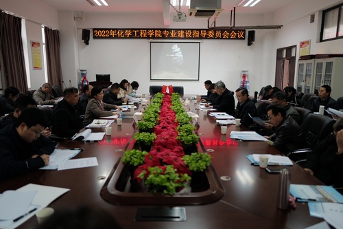 化学工程学院专业建设指导委员会会议11