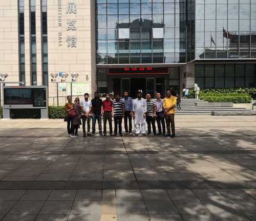 陪同参观株洲市规划馆