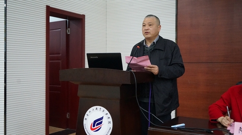 湖南化工职业技术学院校长王雄伟教授致辞