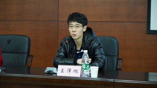 中央电教馆特派专员王泽旭讲话