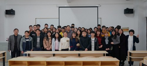 刘书记联系班合影