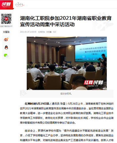 红网 宣传周采访