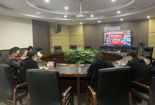 湖南化工职院参加2022年全国职业院校技能大赛湖南省备赛动员会