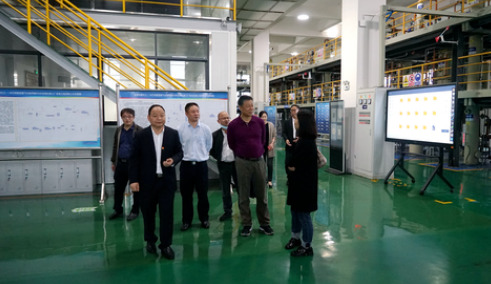 株洲市政协副主席、市社科联主席周恕到湖南化工职院调研
