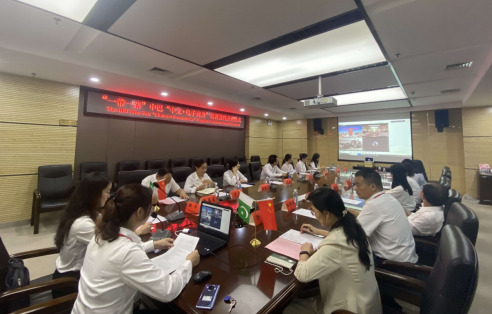湖南化工职院举办“一带一路”中巴“中文+电子商务”职业技能培训项目开班仪式