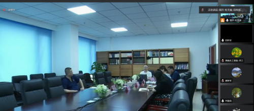湖南化工职院与国家数字化学习资源中心线上研讨提质改造课程资源建设