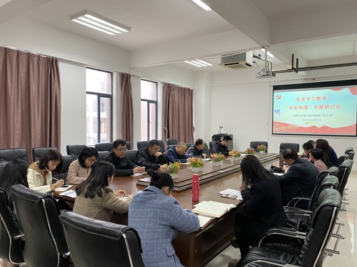 图1 “学史明理”专题研讨会现场